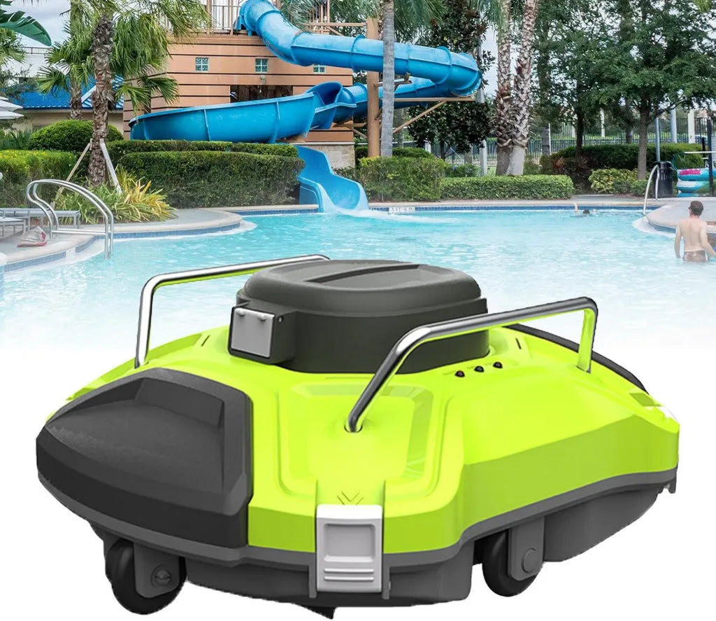Kabelloser Poolroboter mit IPX8, 5000mAh Akku, Selbstparkfunktion