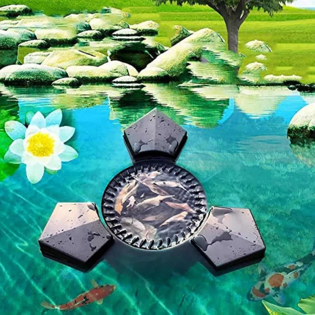 Automatischer Teich- und Pool-Skimmer: effektive Reinigung für Garten und Schwimmbad