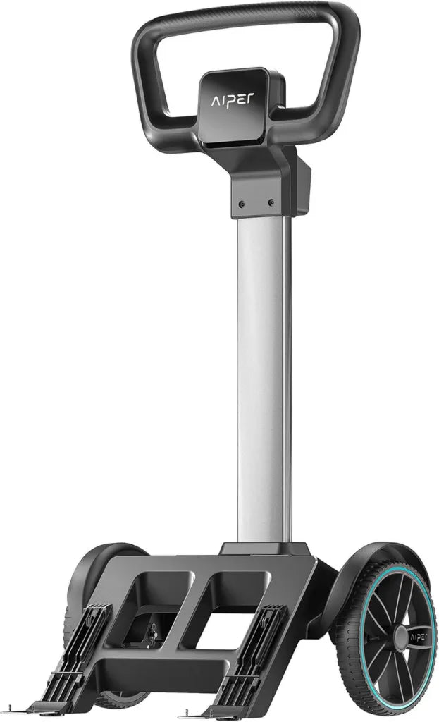 AIPER Transportwagen für Scuba X1 Serie Poolroboter, Leichter Aufbau, Kompaktes Design, Mit Schutzhülle