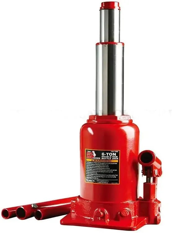 Hydraulischer Wagenheber: hydraulischer Mechanismus, 485mm, für Werkstatt und Heimwerken, rot