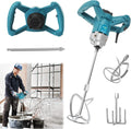Makita 18V Mörtelrührer, Akku-Betrieb, 3200W, 6 Geschwindigkeiten, für Betonarbeiten