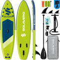 Aufblasbares SUP-Board für Anfänger & Familien, 323x83x15 cm, Komplettset mit rutschfestem EVA-Deck, Belastbar bis 200 kg