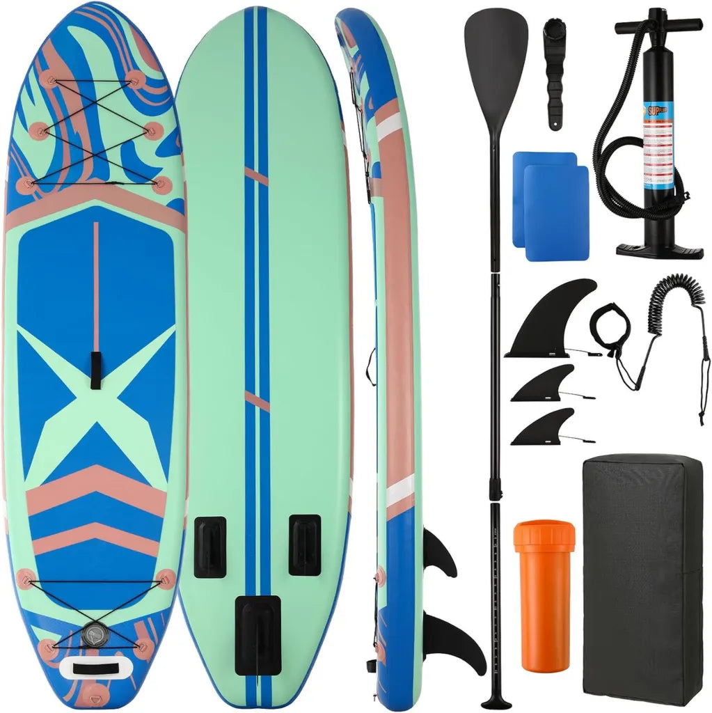 Aufblasbares SUP-Board 305cm, Komplettset für Erwachsene, 200kg Belastbarkeit