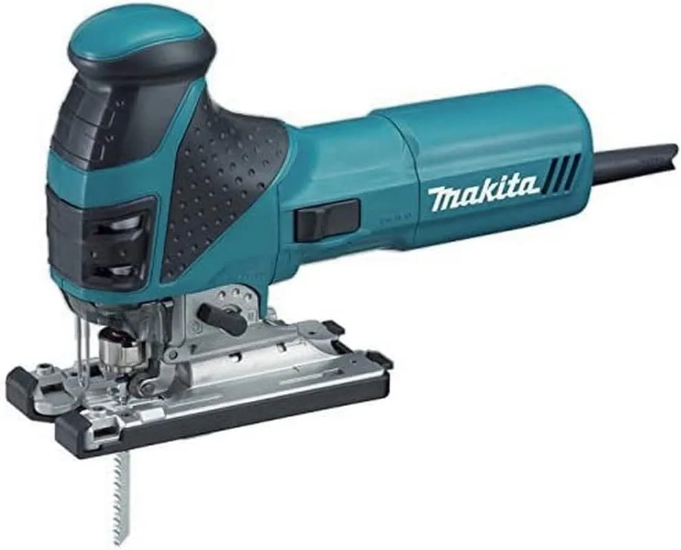 Stichsäge für präzise Kurvenschnitte und saubere Ausschnitte im Werkstück; Makita 4351CT Pendelhubstichsäge 720 W