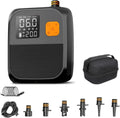 Elektrische Akku SUP-Pumpe 8000mAh, 20PSI, mit Touchscreen und Auto-Abschaltung, 120L/Min, 6 Düsen für SUP, Kajak, Schlauchboot, Pool