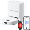 SwitchBot S20 Saugroboter mit 10.000Pa, Intelligente Hindernisvermeidung, Automatische Wischfunktion, Selbsttrocknung, Anti-Verwicklung, Matter & Apple Home Integration