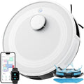 Lefant M2 Saug- und Wischroboter mit Präzisionsnavigation, 6000 Pa Saugkraft, App-/Alexa-Steuerung, Dualband-WLAN, geeignet für Tierhaare, Teppiche und Hartböden