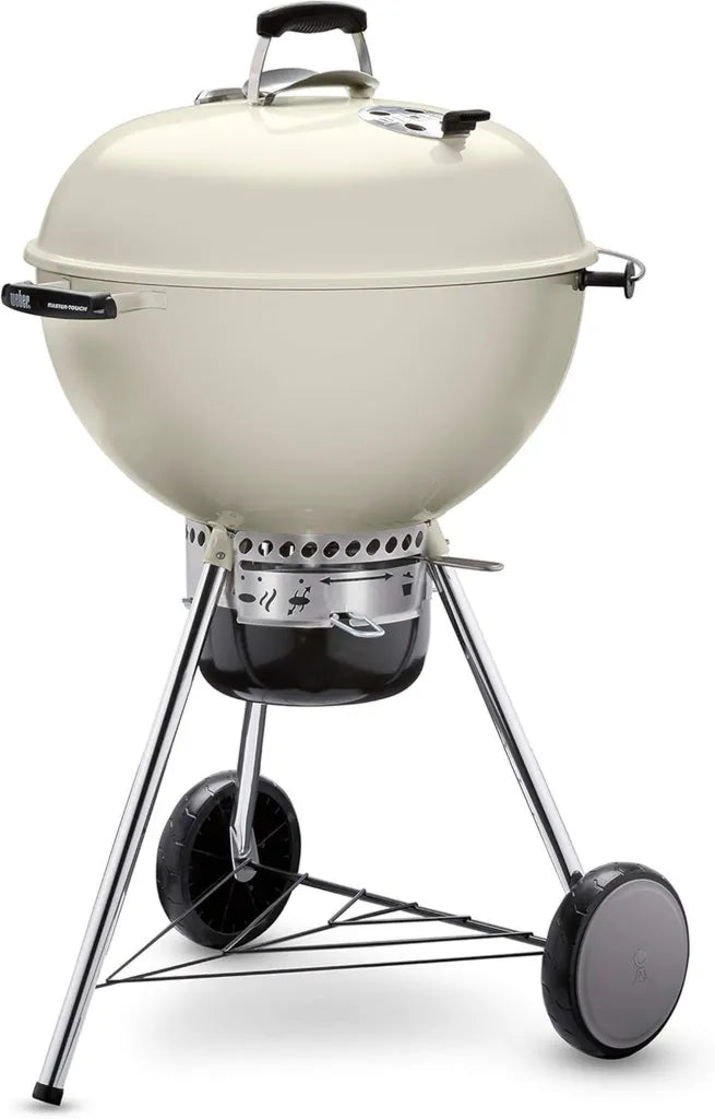 Weber Master-Touch Holzkohlegrill, 56 cm, Elfenbein