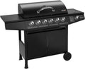 TAINO BASIC 6+1 Gasgrill mit Edelstahl-Brenner und Seitenkocher