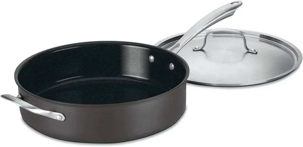 Cuisinart GreenGourmet Antihaft-Bratpfanne 5,5 Liter mit Zusatzgriff