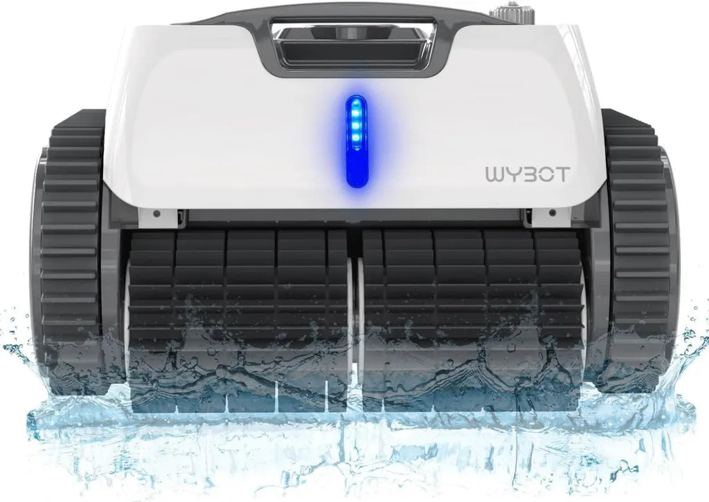 Akkubetriebener Poolroboter 120 Min, Boden- und Wandreinigung, intelligente Navigation für Pools bis 120㎡
