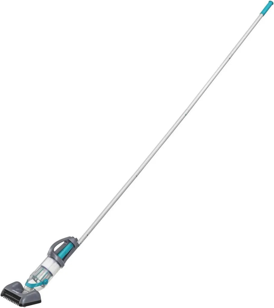 Akkubetriebener Poolsauger AquaGrip – Kabelloser Handstaubsauger mit LED und 2 Saugköpfen