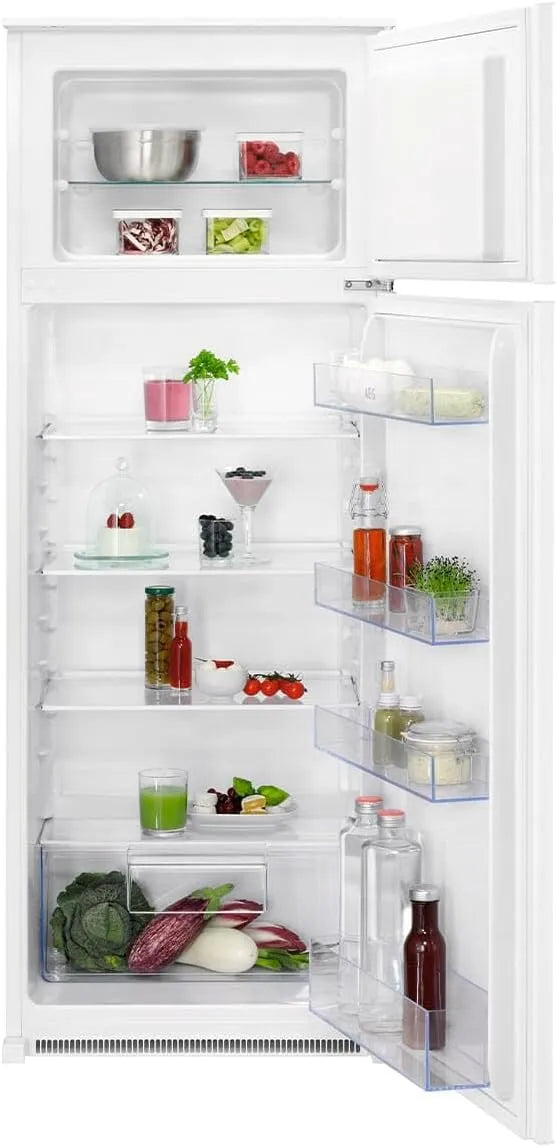 AEG OSD5S141ES Kühl-Gefrierkombination, Einbau, Kühlschrank mit Gefrierfach