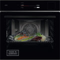 AEG Serie 9 TP9SB82WAB Backofen, Einbau, Touch-Bedienung, WLAN, Dampf, Touch-Swipe-Display xL, App-Rezepte, mit Schritt für Schritt assistiertem