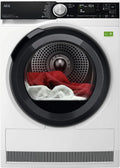 AEG Serie 9000 9000x Wäschetrockner, 9 kg, WLAN, 3D-Optik, Knitterschutz -Weniger Bügelaufwand TR9xW80890, 3D-Scan Restfeuchteermittlung, AEG WiFi